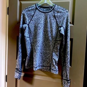 Lululemon workout shirt long sleeve with some detail